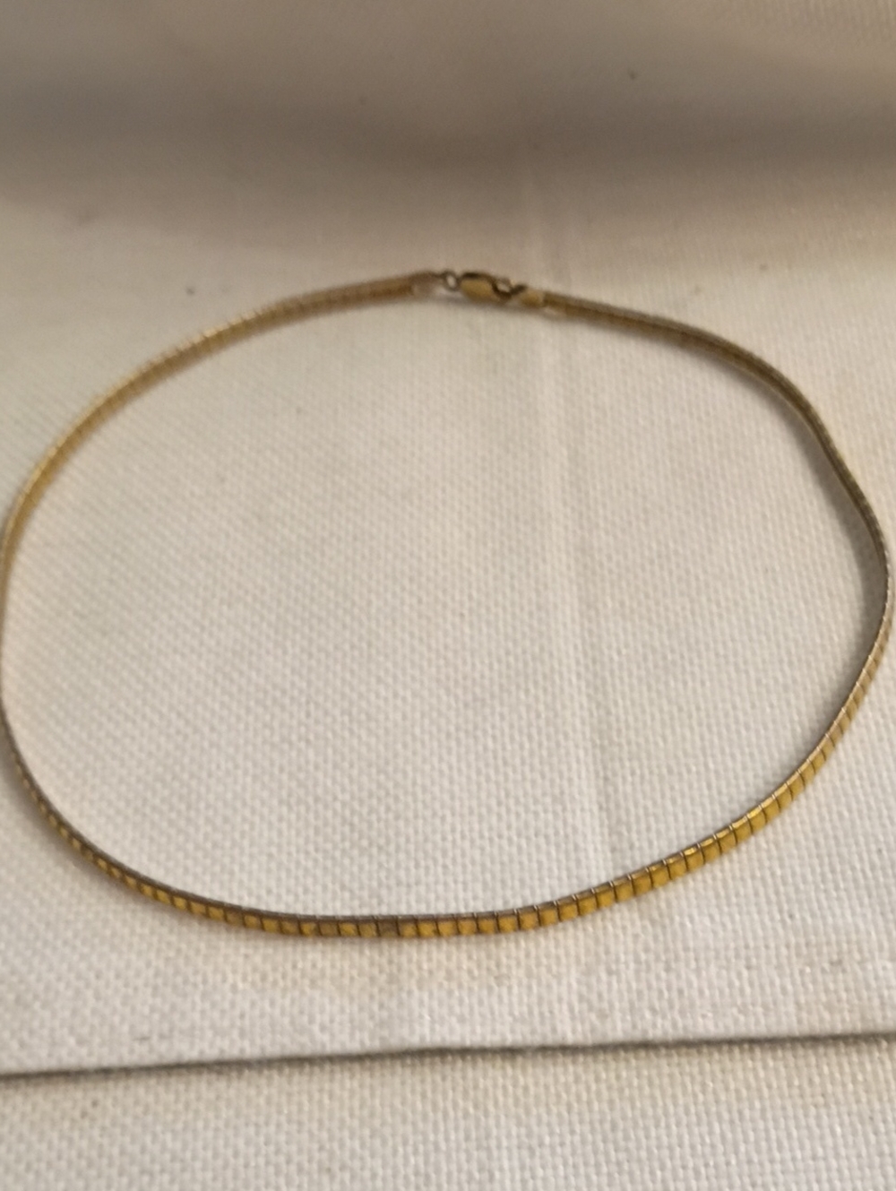 Technibond From Italy, 925 Stamped Sterling Silver, 16 inches, EUC
